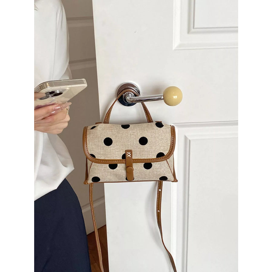 Polka Dot Crossbody Bag Apparel and Accessories