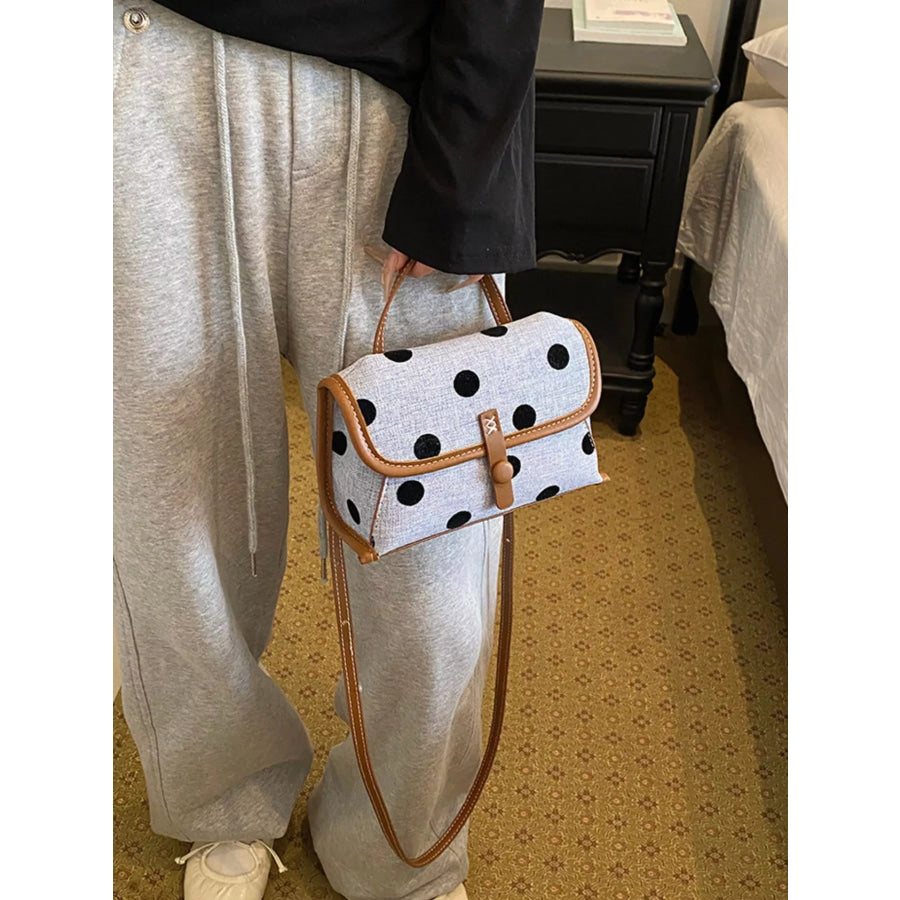 Polka Dot Crossbody Bag Apparel and Accessories