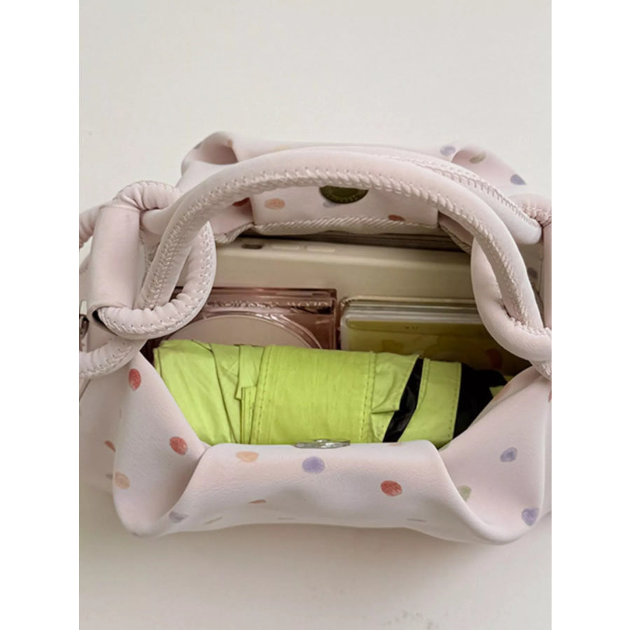 Polka Dot Crossbody Bag Apparel and Accessories