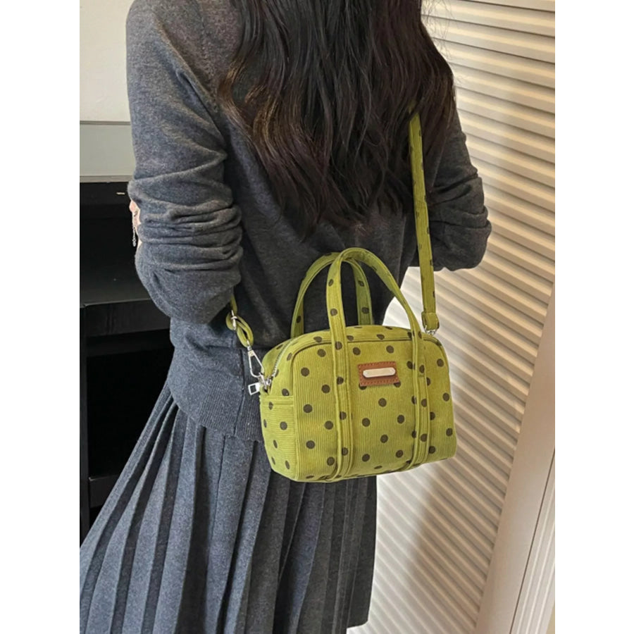 Polka Dot Crossbody Bag Apparel and Accessories