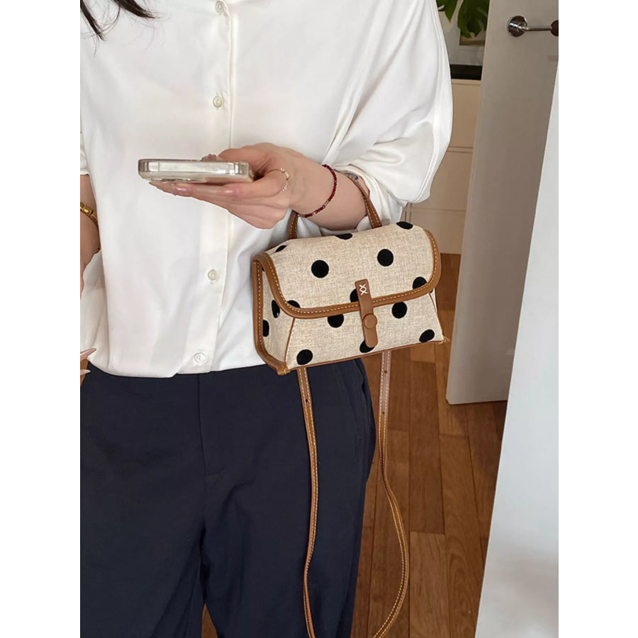 Polka Dot Crossbody Bag Apparel and Accessories