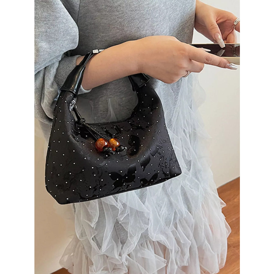 Polka Dot Crossbody Bag Black / ONESIZE Apparel and Accessories