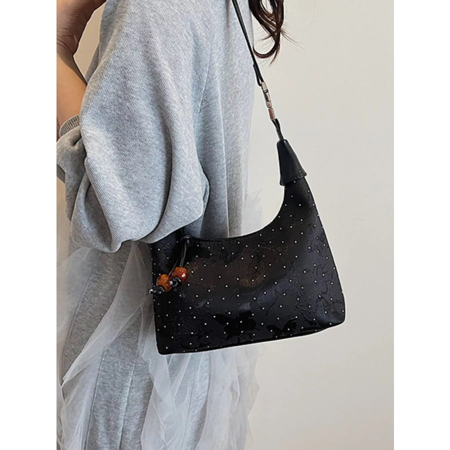 Polka Dot Crossbody Bag Black / ONESIZE Apparel and Accessories