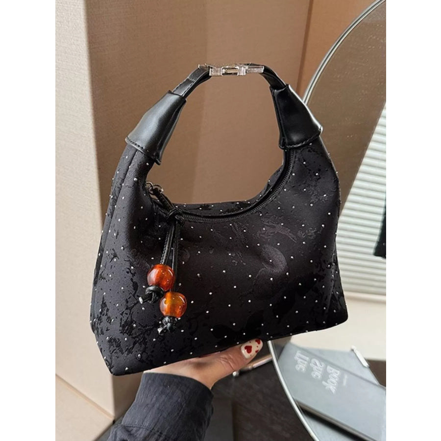 Polka Dot Crossbody Bag Black / ONESIZE Apparel and Accessories
