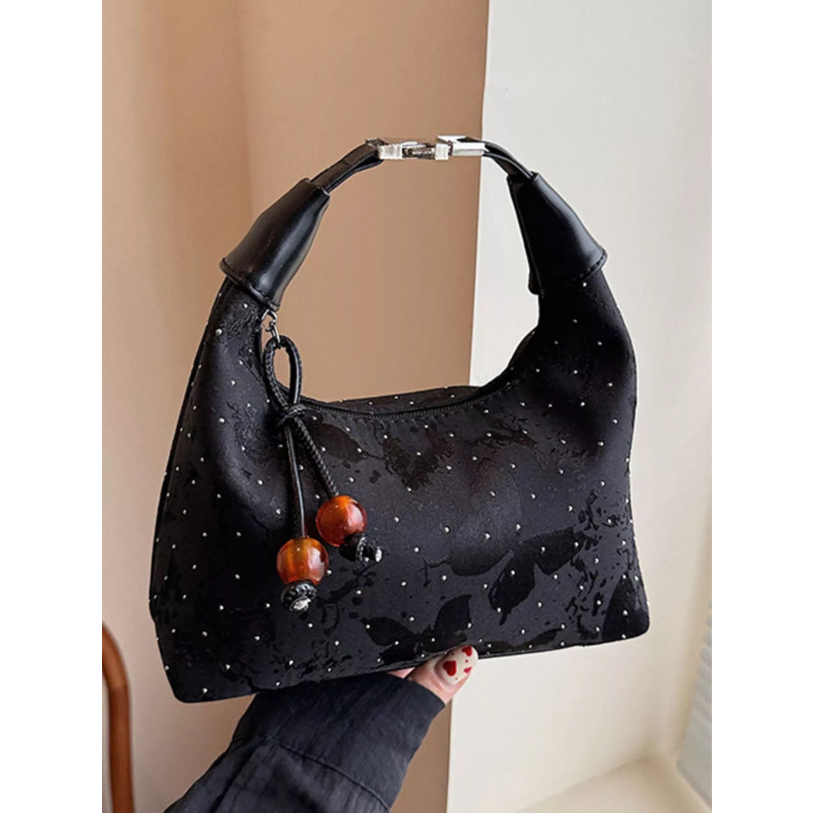 Polka Dot Crossbody Bag Black / ONESIZE Apparel and Accessories