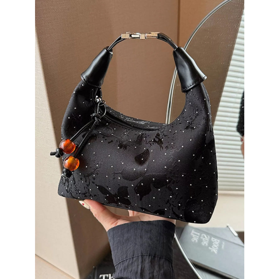 Polka Dot Crossbody Bag Black / ONESIZE Apparel and Accessories