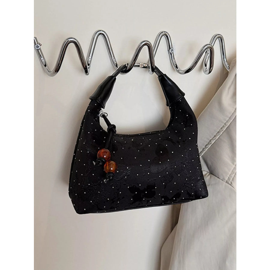 Polka Dot Crossbody Bag Black / ONESIZE Apparel and Accessories
