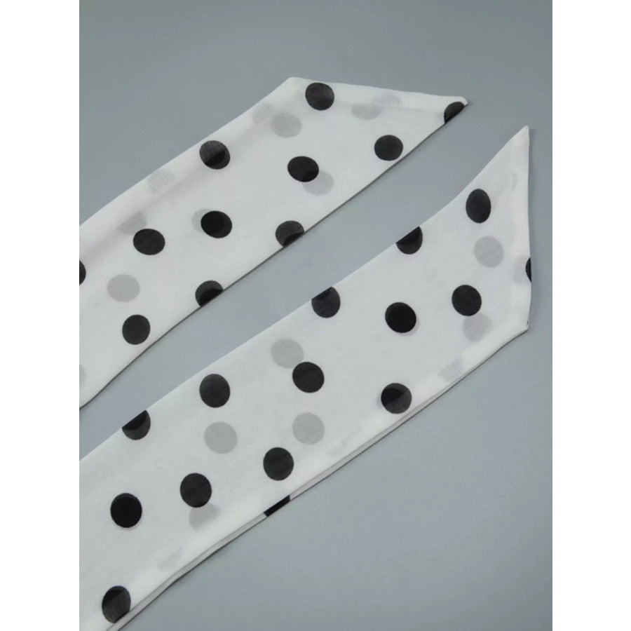 Polka Dot Halter Neck Ruffle Dress Apparel and Accessories