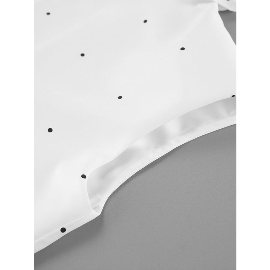 Polka Dot High Neck Tank Apparel and Accessories