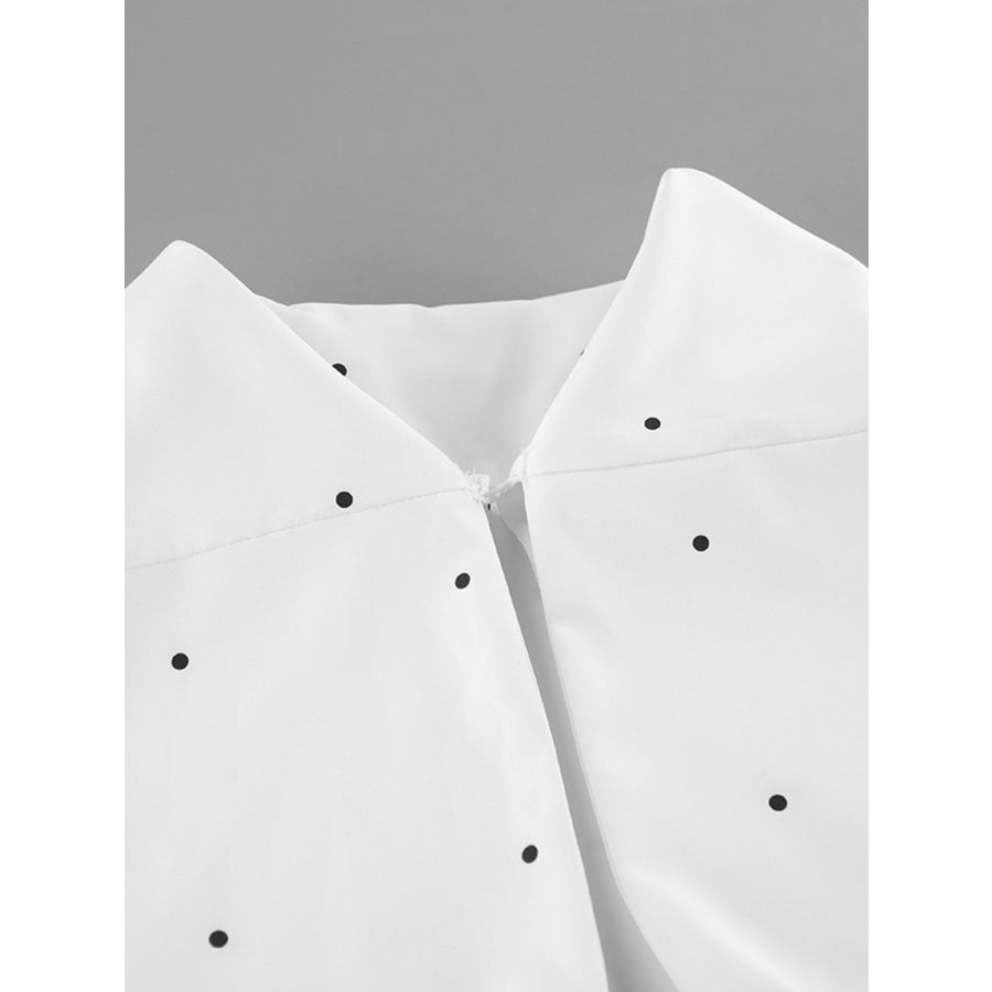 Polka Dot High Neck Tank Apparel and Accessories