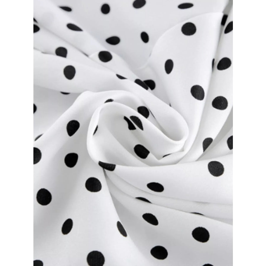 Polka Dot Mermaid Maxi Skirt Apparel and Accessories