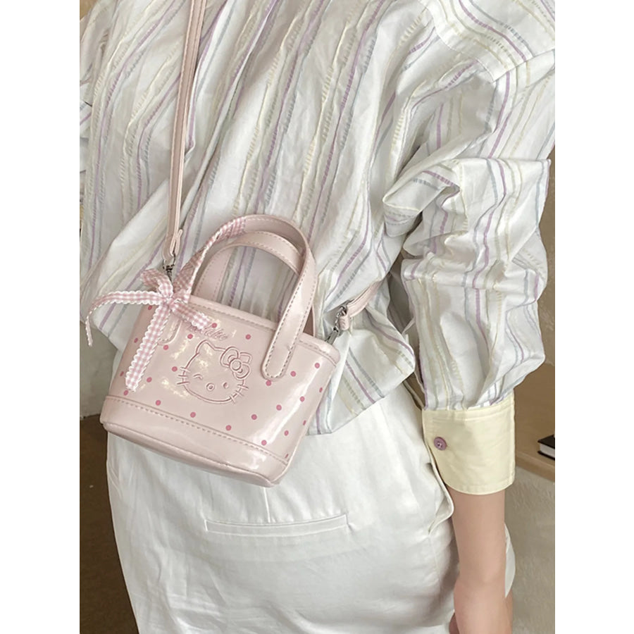 Polka Dot Mini Crossbody Bag Apparel and Accessories