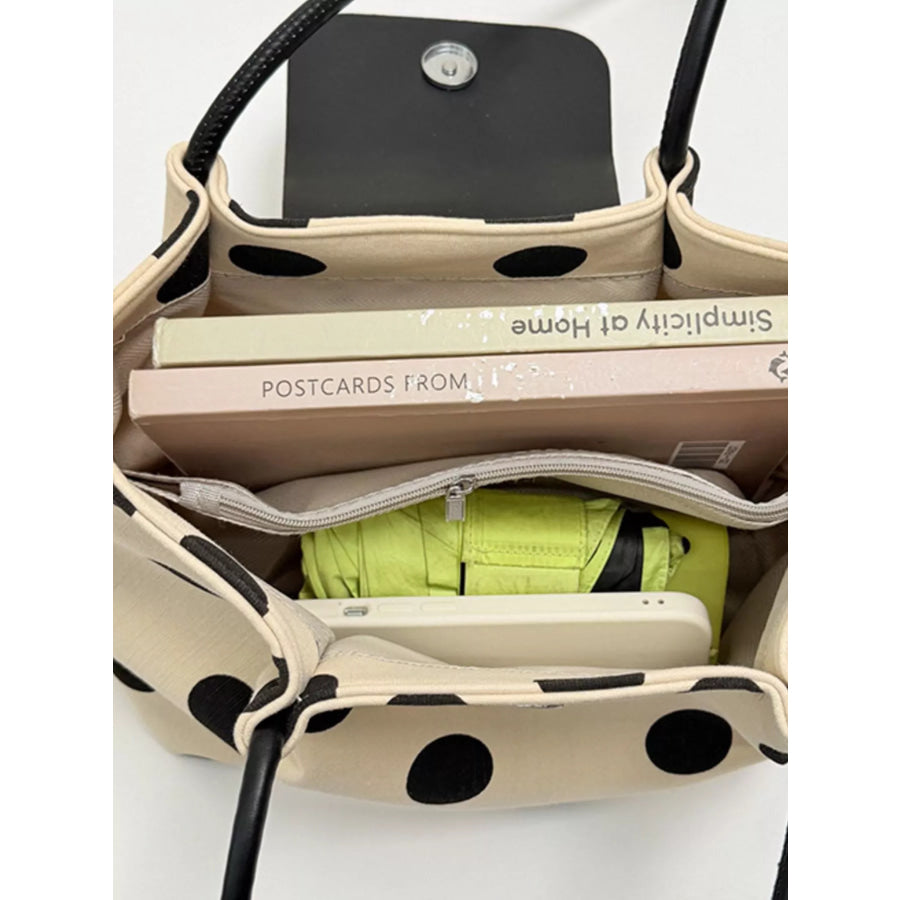 Polka Dot Shoulder Bag Apparel and Accessories