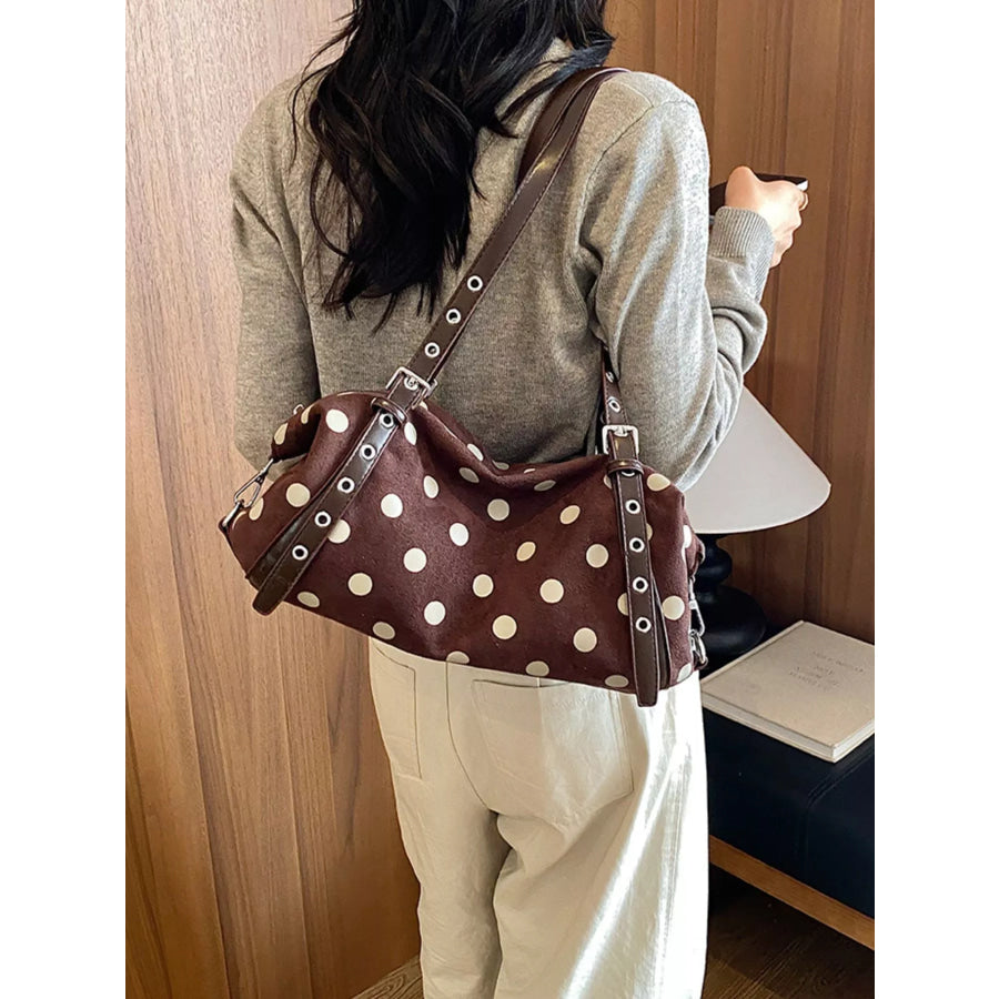 Polka Dot Shoulder Bag Apparel and Accessories