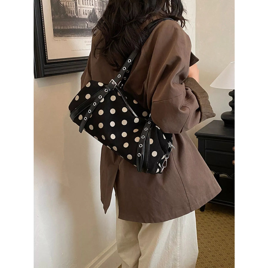 Polka Dot Shoulder Bag Apparel and Accessories
