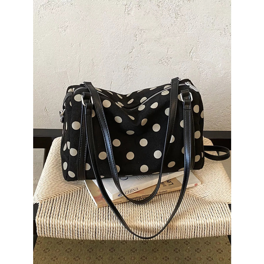 Polka Dot Shoulder Bag Apparel and Accessories
