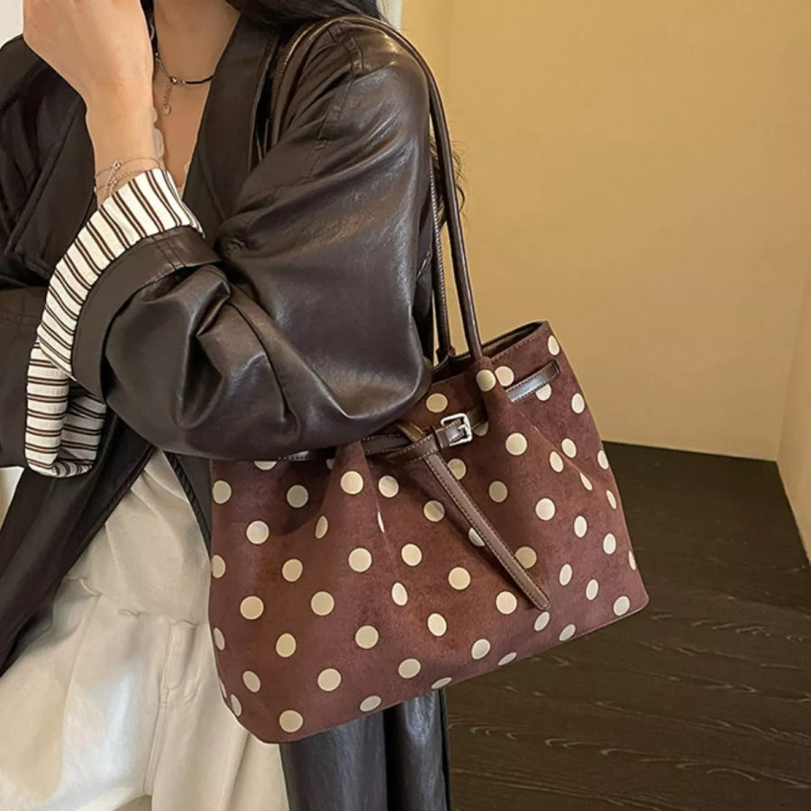 Polka Dot Shoulder Bag Apparel and Accessories