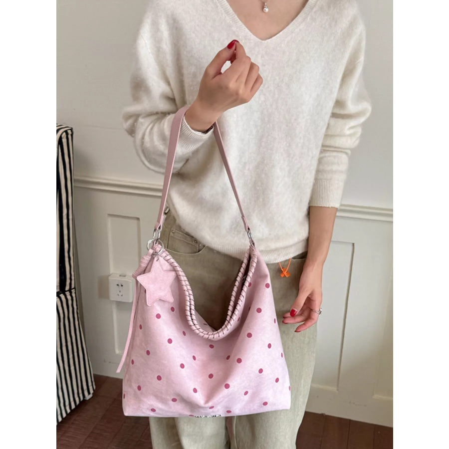 Polka Dot Shoulder Bag Apparel and Accessories