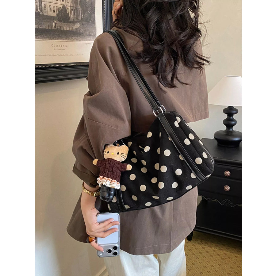 Polka Dot Shoulder Bag Apparel and Accessories