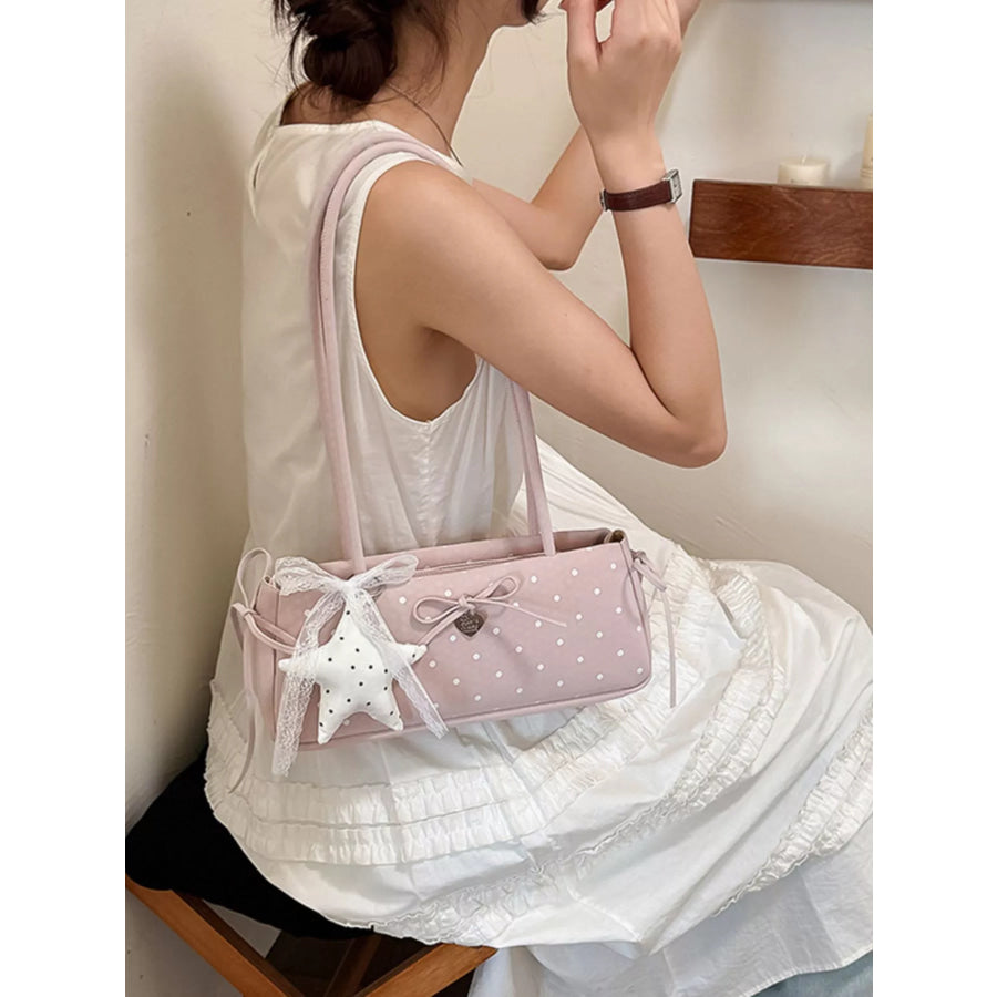 Polka Dot Shoulder Bag Apparel and Accessories