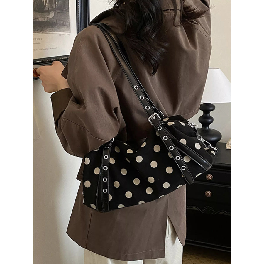 Polka Dot Shoulder Bag Apparel and Accessories