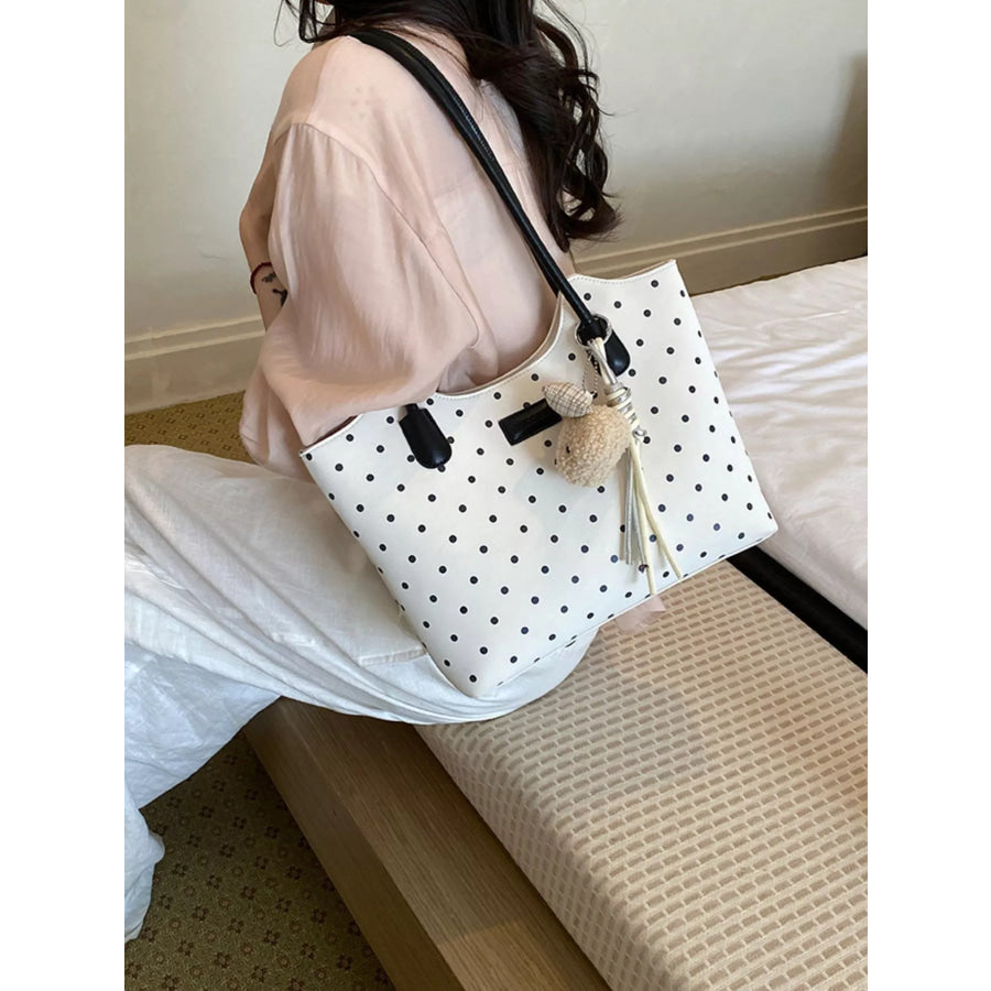 Polka Dot Shoulder Bag Apparel and Accessories