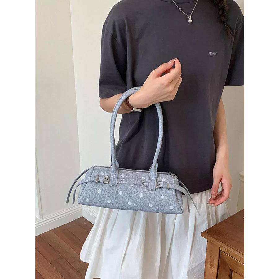Polka Dot Shoulder Bag Blue / onesize Apparel and Accessories