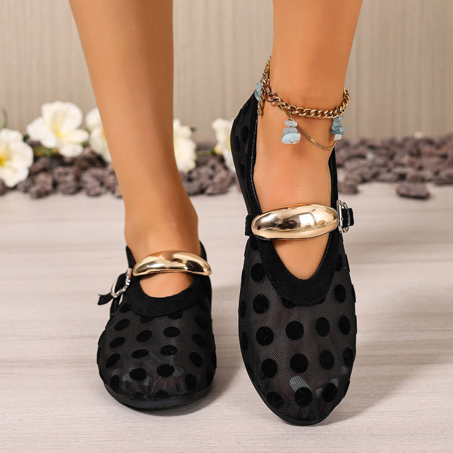Polka Dot Slip-Ons Apparel and Accessories