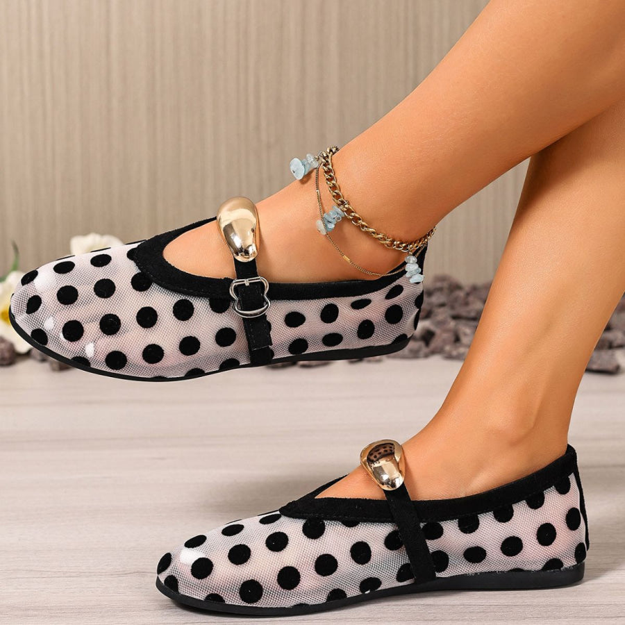 Polka Dot Slip-Ons Apparel and Accessories