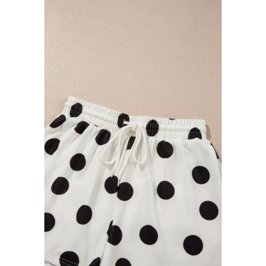Polka Dot Tee and Shorts 2-Piece Set Apparel and Accessories