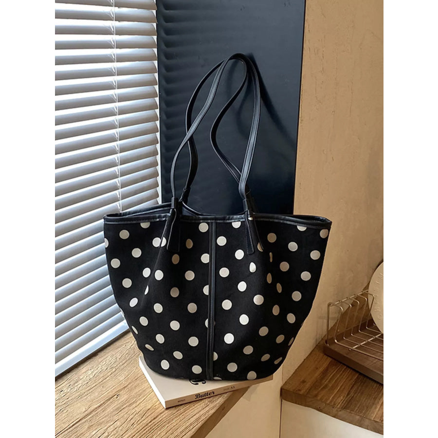 Polka Dot Tote Bag Apparel and Accessories