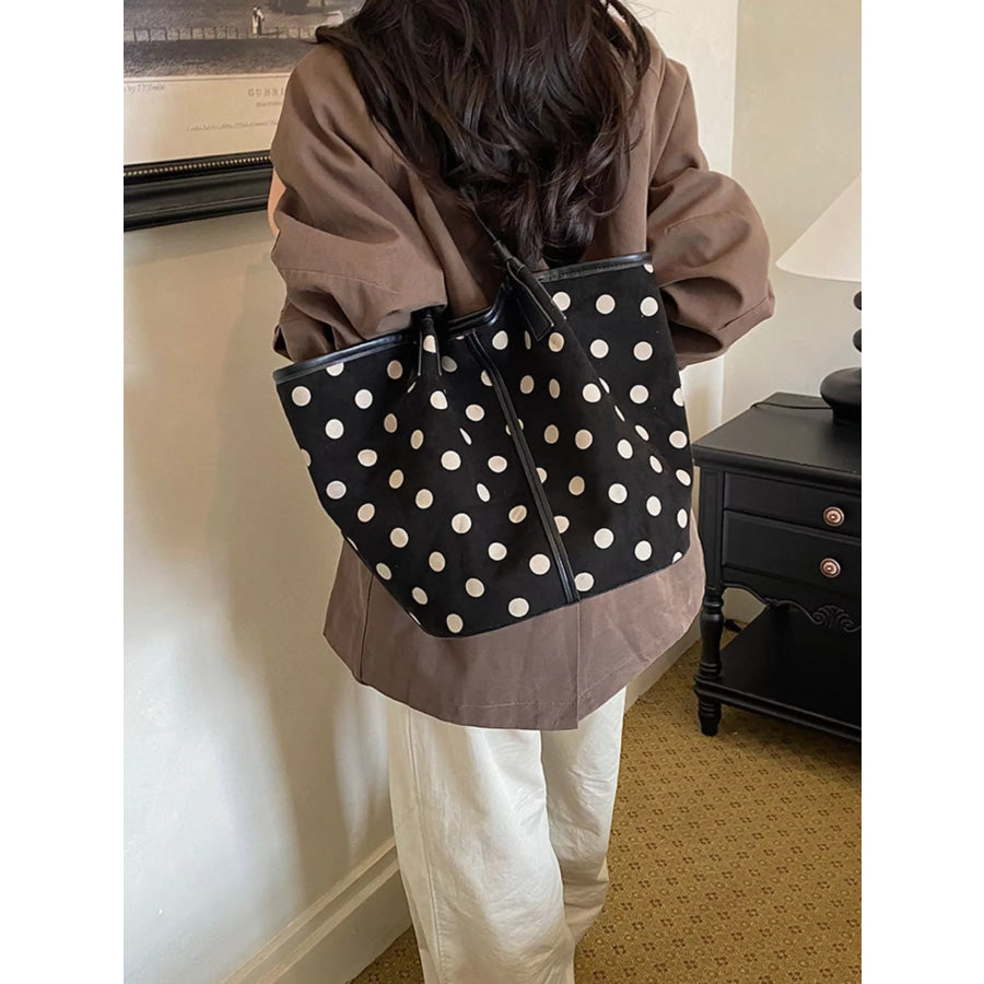 Polka Dot Tote Bag Apparel and Accessories