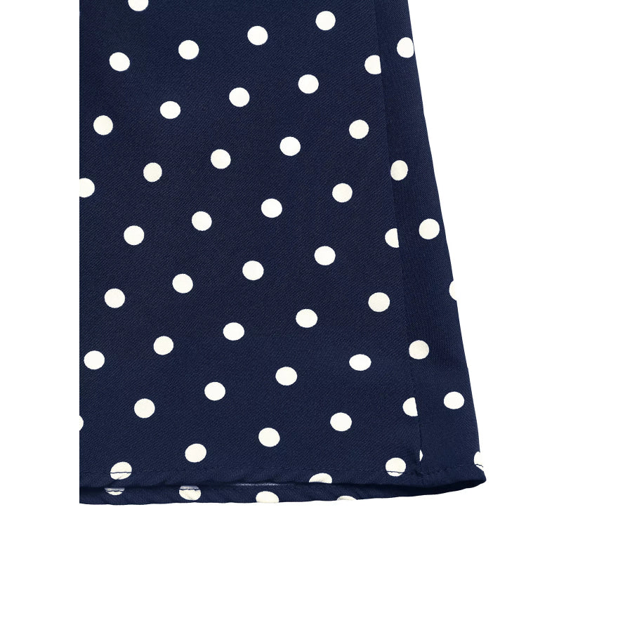 Polka Dot Tube A-Line Dress Apparel and Accessories