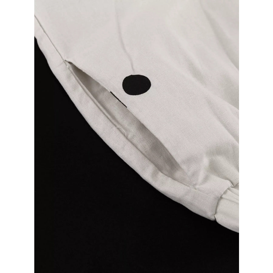 Polka Dot Tube Top and Pants Set Apparel and Accessories