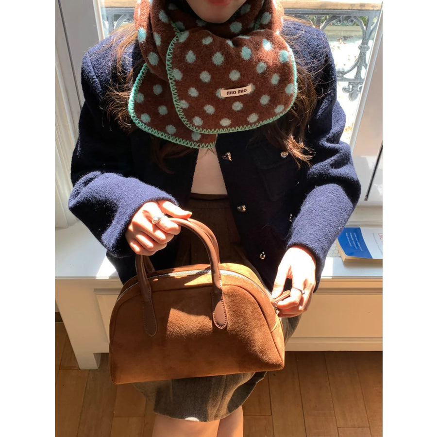 Polka Dot Warm Scarf Apparel and Accessories