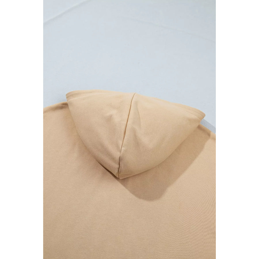 Polka Dot Zip-Up Hoodie Apparel and Accessories
