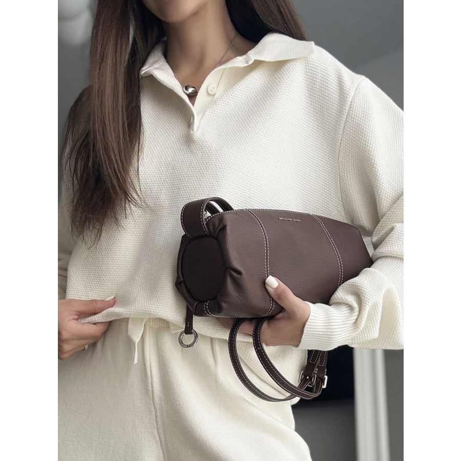 Polo Collar Top and Pants or Skirt Knit Set Apparel and Accessories