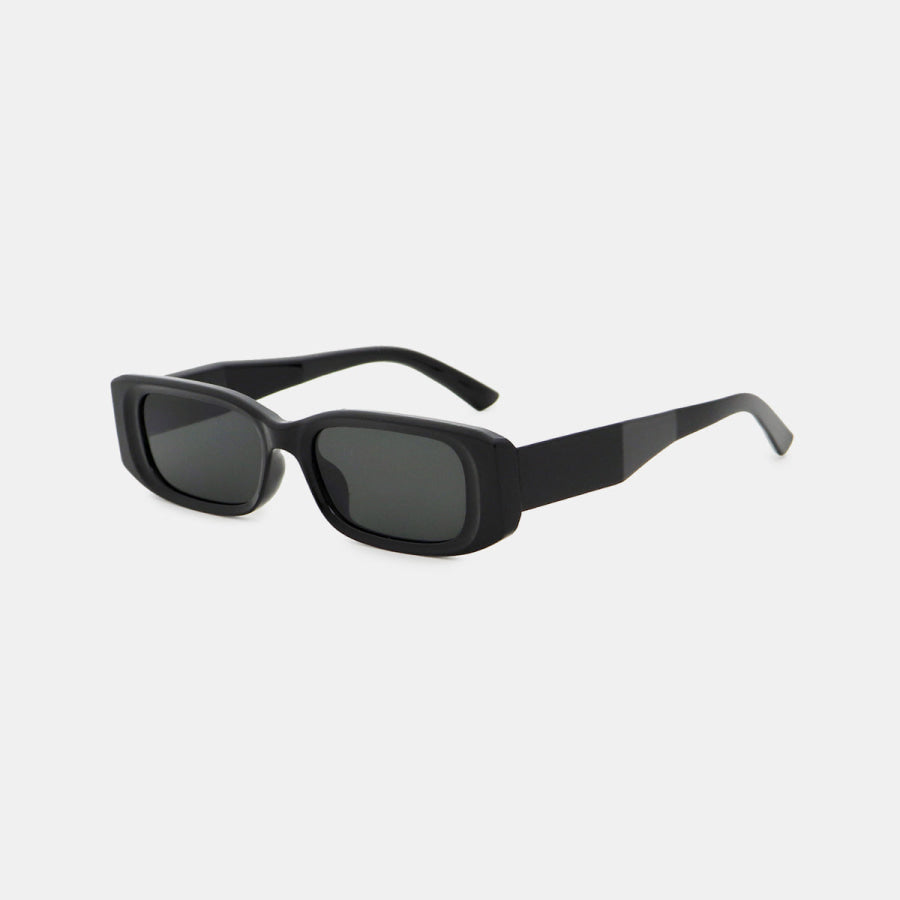 Polycarbonate Frame Rectangle Sunglasses Apparel and Accessories