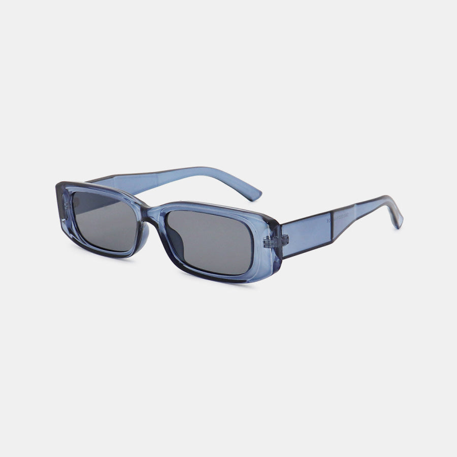 Polycarbonate Frame Rectangle Sunglasses Apparel and Accessories