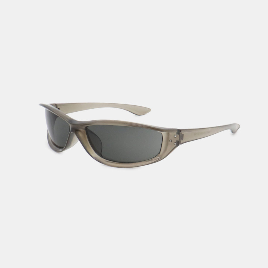 Polycarbonate Frame Rectangle Sunglasses Apparel and Accessories