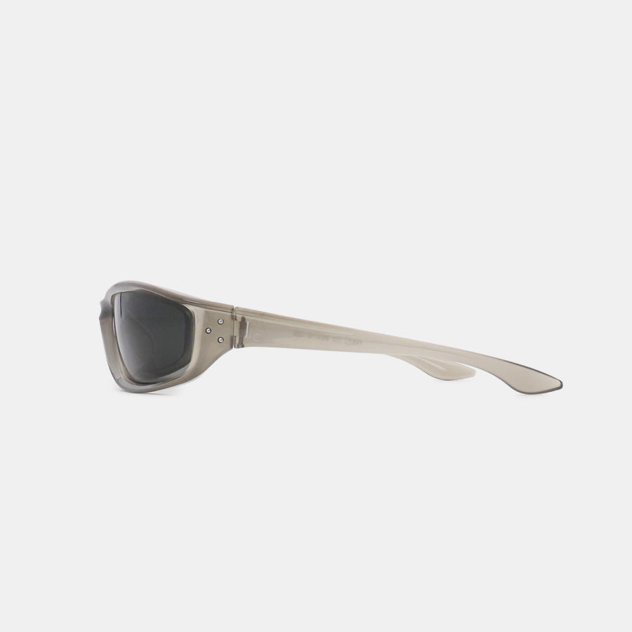 Polycarbonate Frame Rectangle Sunglasses Apparel and Accessories