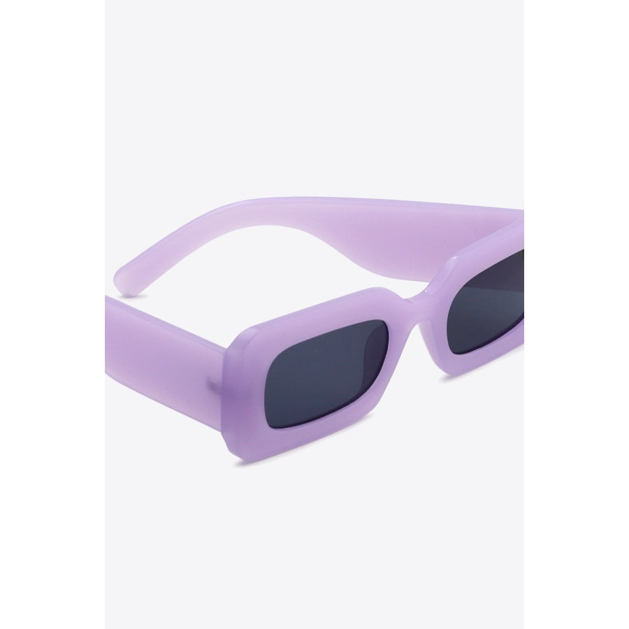 Polycarbonate Frame Rectangle Sunglasses