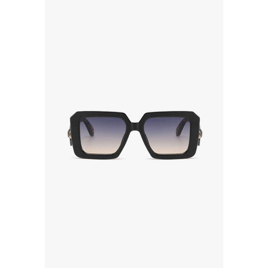 Polycarbonate Frame Square Sunglasses Apparel and Accessories