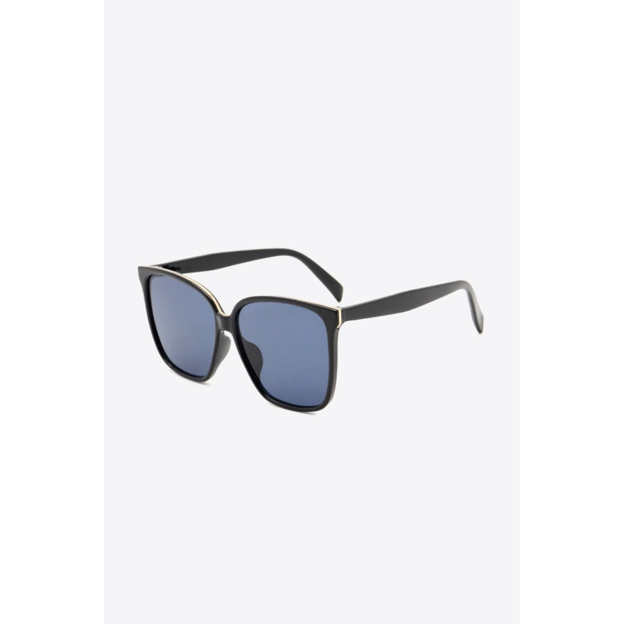 Polycarbonate Frame Wayfarer Sunglasses Dusty Blue / One Size