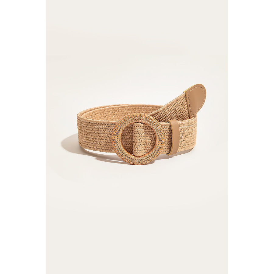 Polypropylene Woven Round Buckle Belt Apparel and Accessories