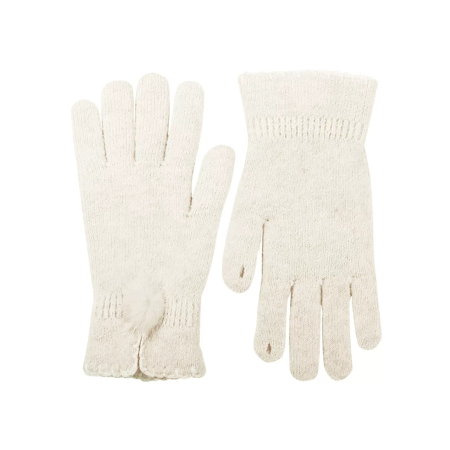 Pom-Pom Detail Gloves Apparel and Accessories
