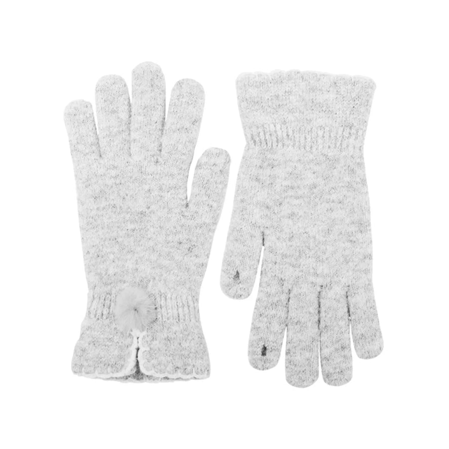 Pom-Pom Detail Gloves Apparel and Accessories