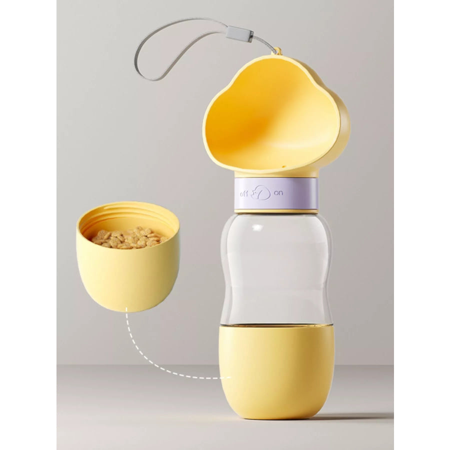 Portable 2-in-1 Pet Water and Food Bowl Apparel and Accessories