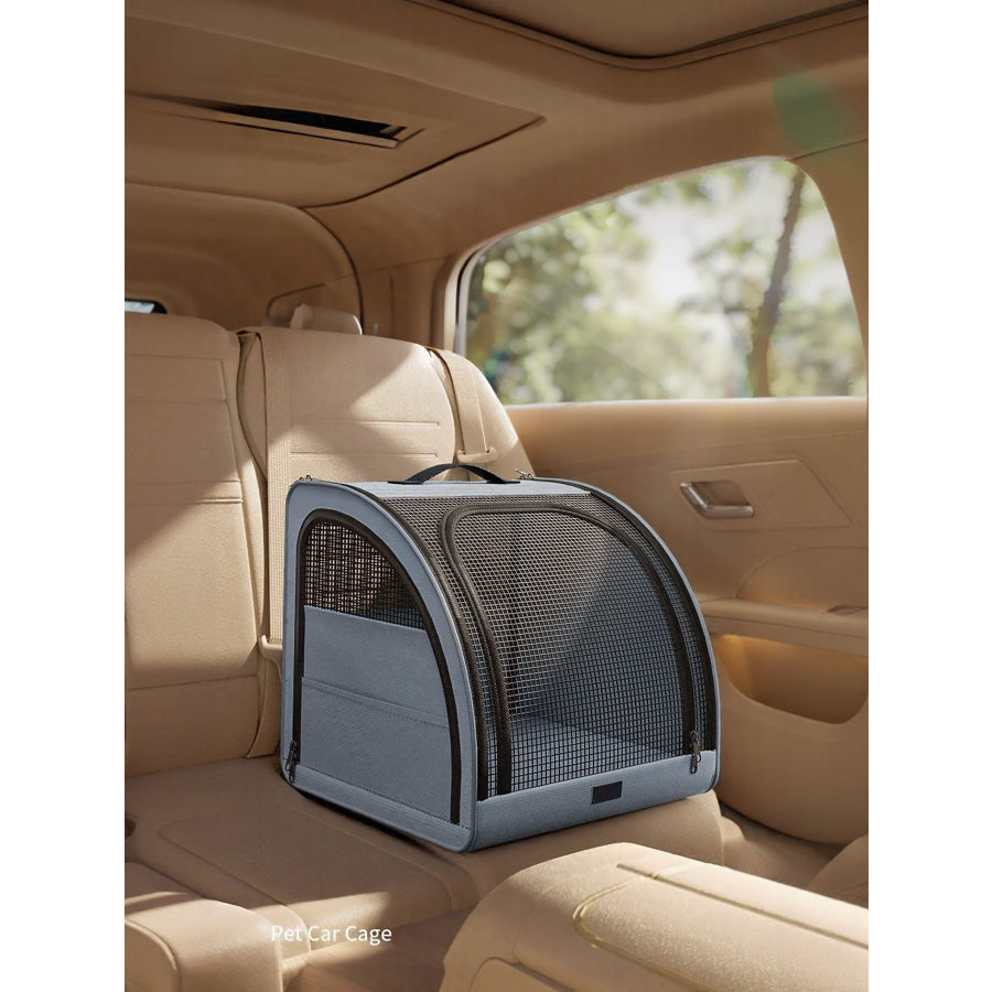 Portable Breathable Car Pet Cage Apparel and Accessories