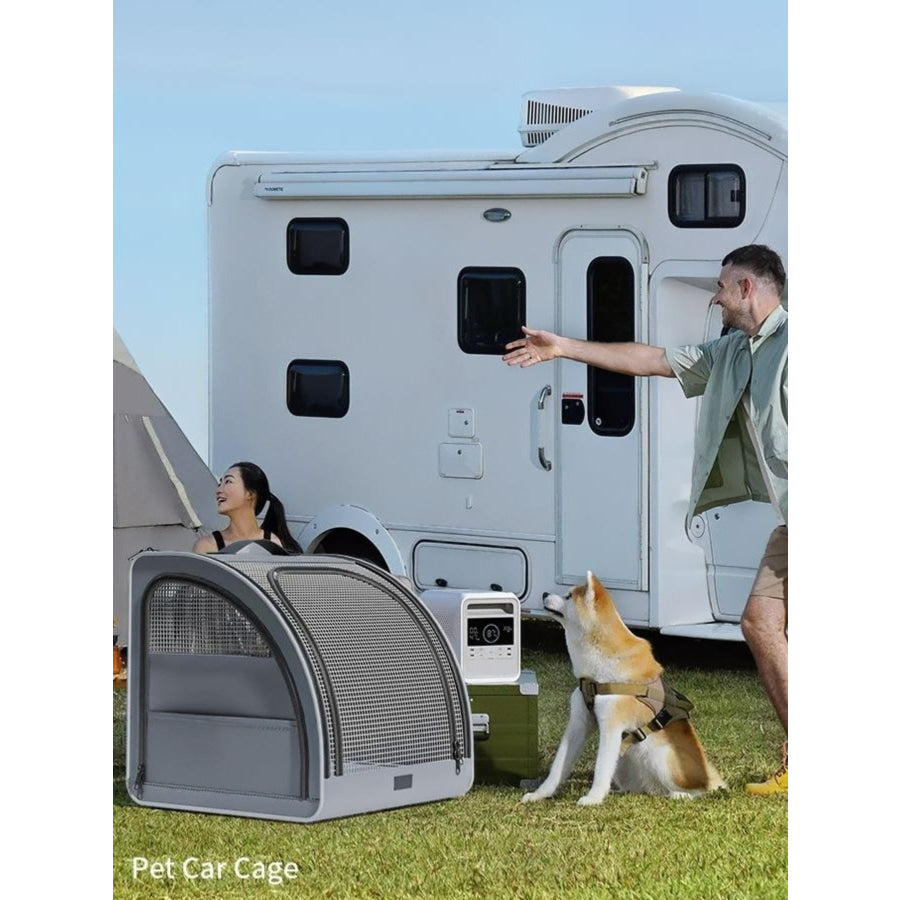 Portable Breathable Car Pet Cage Apparel and Accessories
